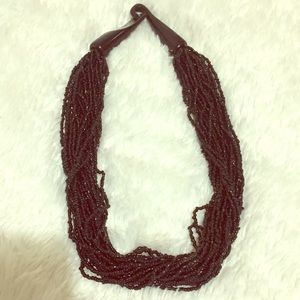 Chunky clasp necklace